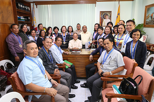 AACCUP PICTURE – Iloilo Science and Technology University